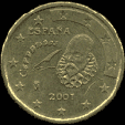 Десять евроцентов 2001-го года