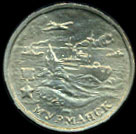 Двухрублёвая монета, посвящённая Городу-герою Мурманску